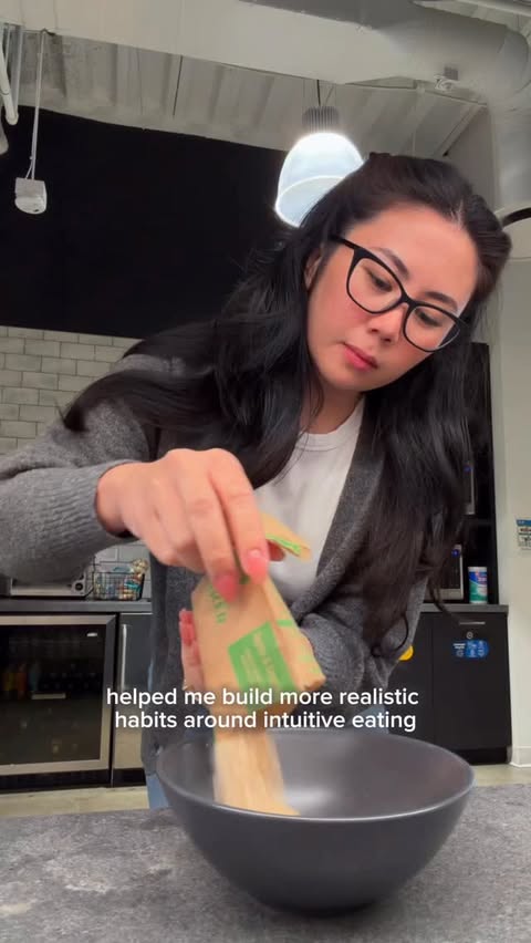 Instagram post by @_rosetanaka for Nourish. Caption reads: [...] the link in my bio to learn more about....
