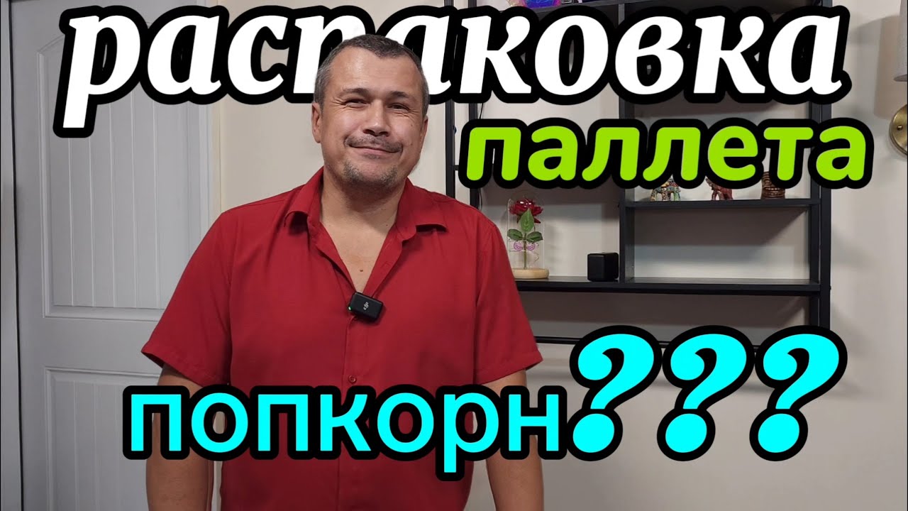 YouTube post by @Karina_and_Valera_USA_Vlog for Divoom. Caption reads: Распаковка паллета. Эти находки точно пригодятся..