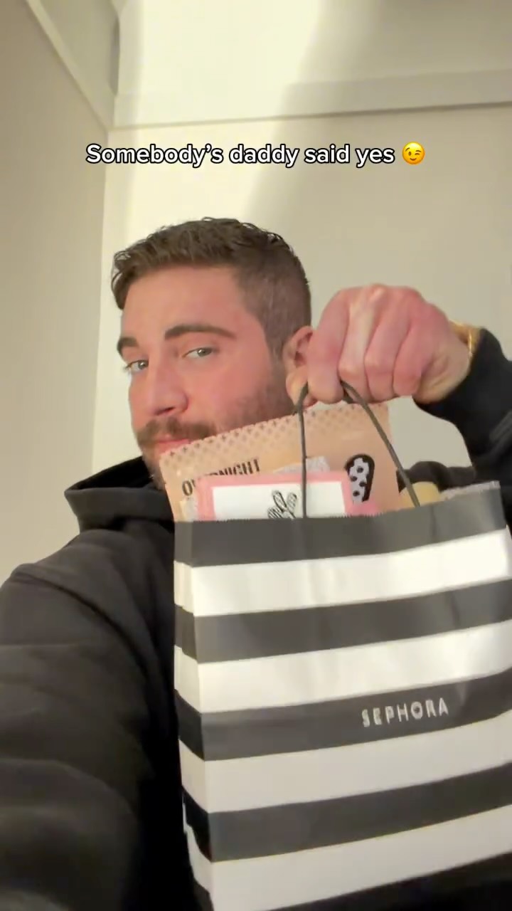 Instagram post by @thefrezza for Peace Out Skincare. Caption reads: For every 3 mamas that say no, somebody’s daddy....