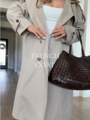TikTok post by @briannametzger1 for Imilybela. Caption reads: Light khaki is BACK #tiktokshopcreatorpicks....