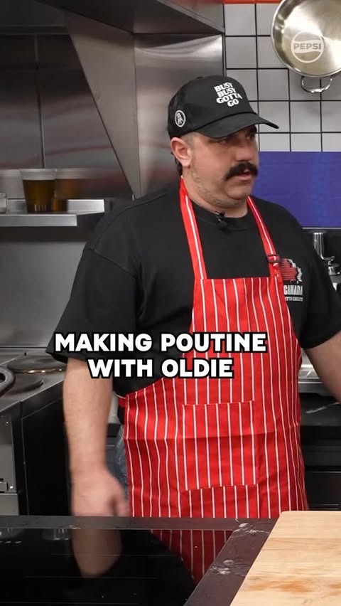 Instagram post by @vivalafood for Barstool Sports. Caption reads: Learn how to make A+ poutine with @chef.donny....