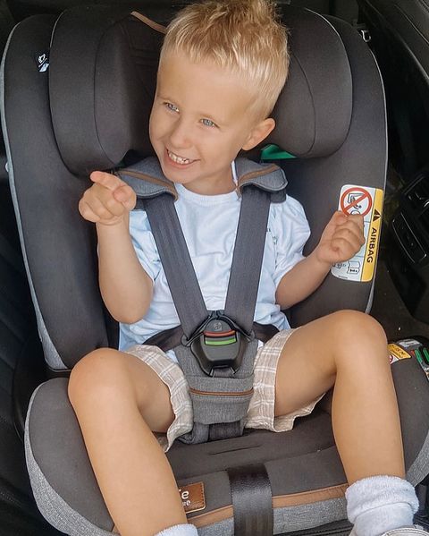 Instagram post by @lifewithmylittlekings for Joie Baby Gear. Caption reads: One seat wonder 🚗 

[AD - PR Product]....