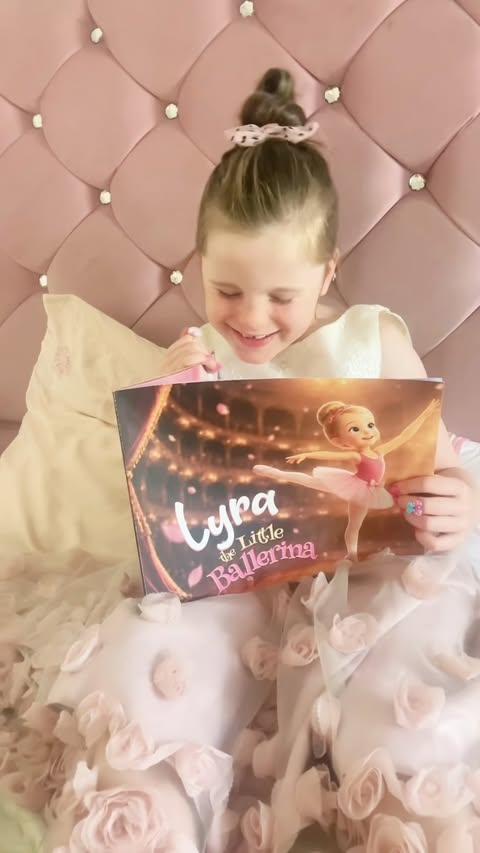 Instagram post by @lucindaparkerchapman for StoryBug. Caption reads: [...] the little ballerina star thanks to....