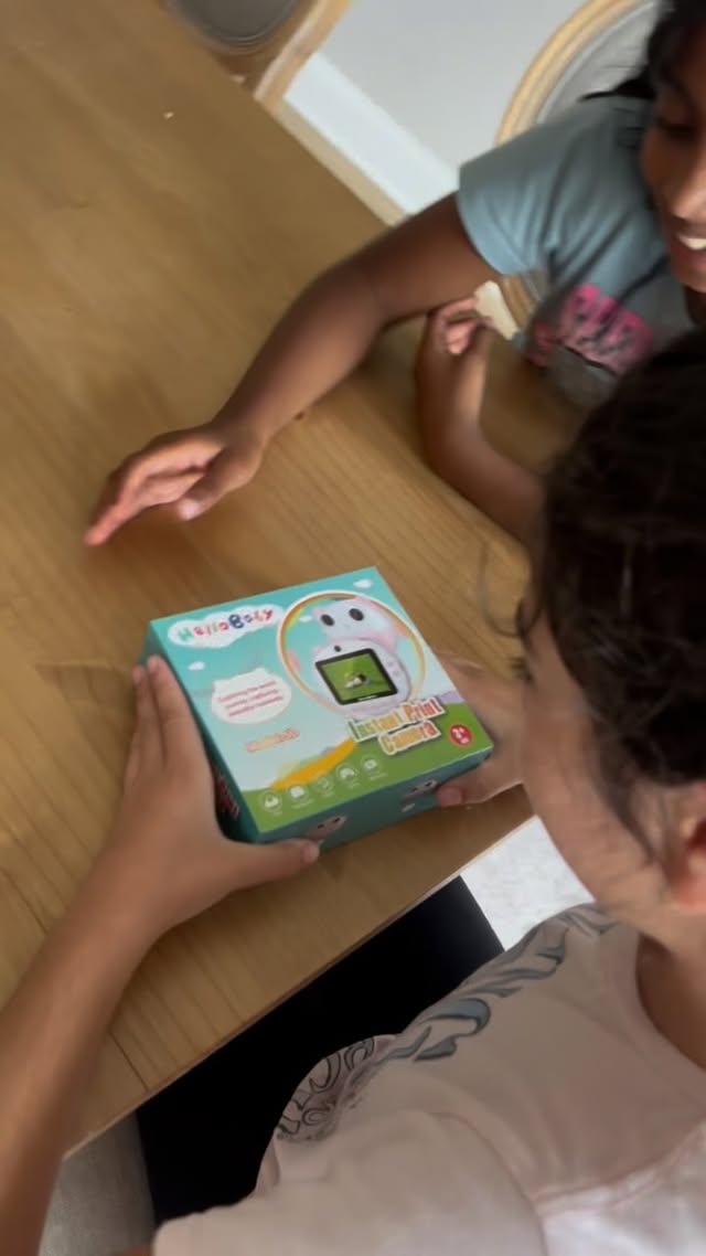 Instagram post by @amerikadakimerakli for HelloBaby. Caption reads: [...] and save your special moments with....