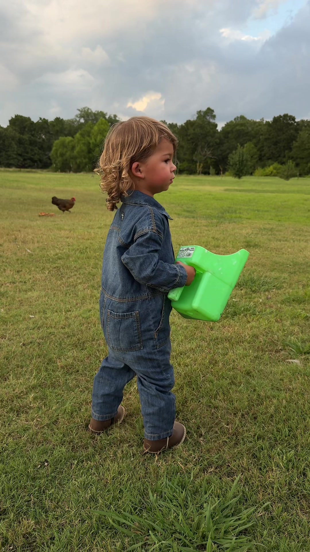 TikTok post by @harleighjohnson_ for Carter's. Caption reads: Can’t get over how cute my little cowboy looks in....