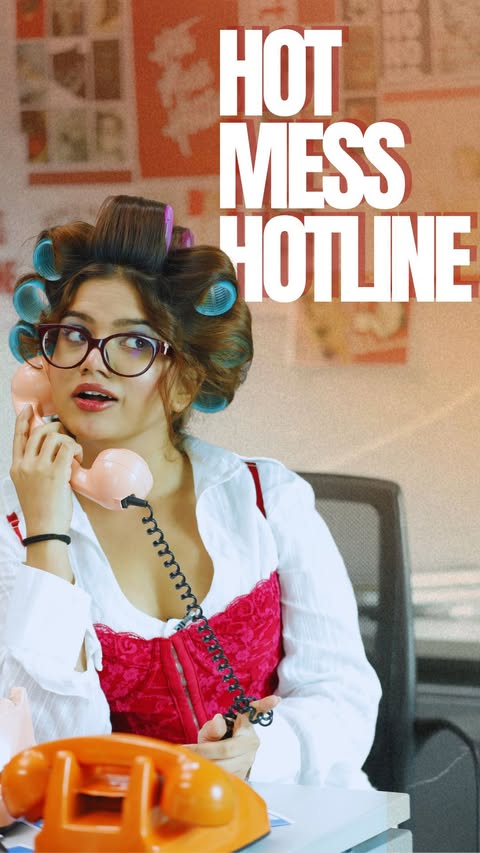 Instagram post by @srishtigargg for Cosmopolitan. Caption reads: Hot Mess Hotline, Episode 1: Hello, you have....