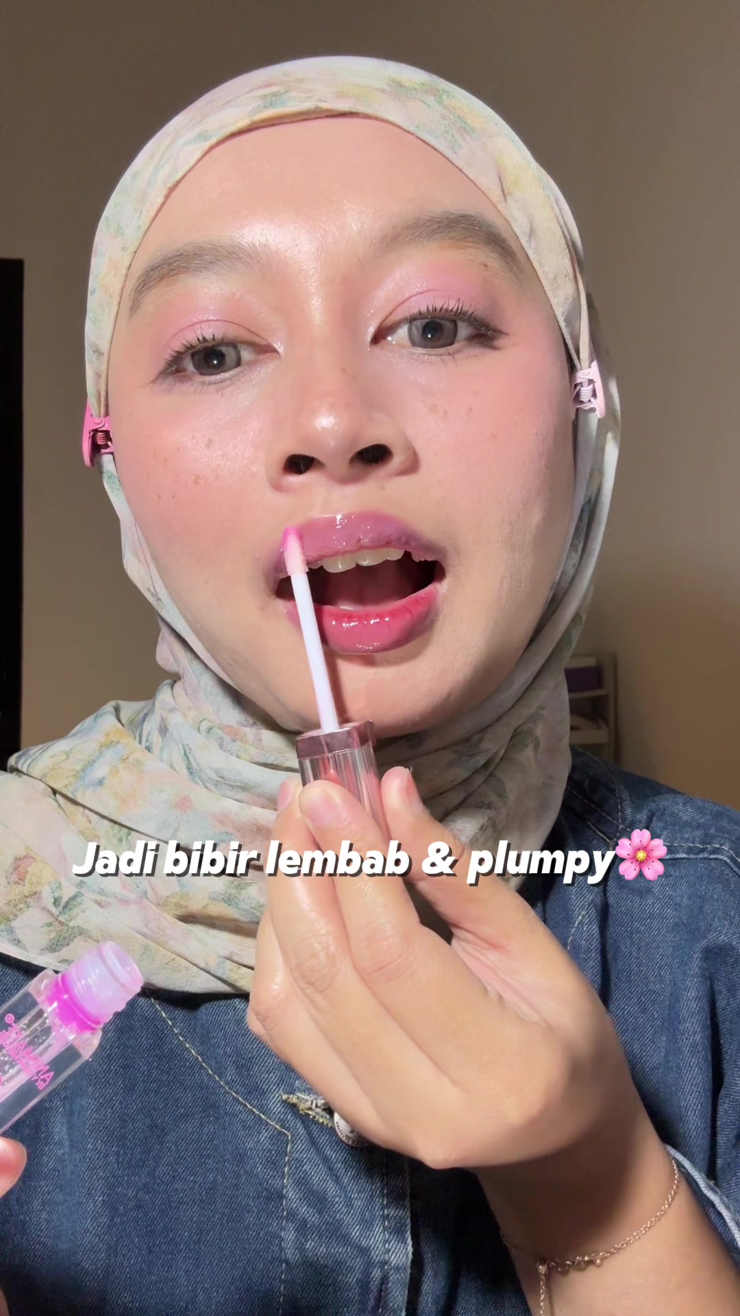 TikTok post by @yulitabonita_ for Animate. Caption reads: [...] pakai lip serum harga 20rban🥹🫶🏻 @Animate....