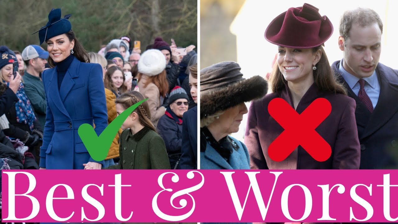 YouTube post by @RoyalFashionNews for FOREO. Caption reads: Best & Worst: Ranking Princess Catherine's Various....