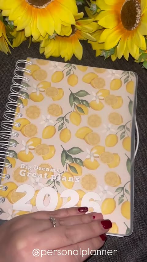 Instagram post by @themagrifamilyhome for Personal Planner. Caption reads: [...] ✨ Every day is yours to shape. With....