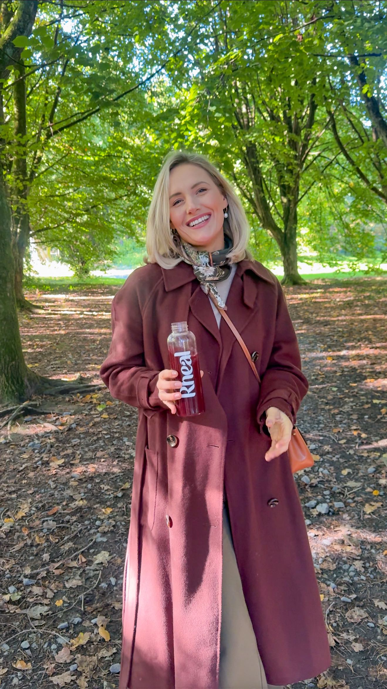 Instagram post by @all.thats.pretty for Rheal Superfoods. Caption reads: ad.  Dropped my lid… But never my hormone Balance....