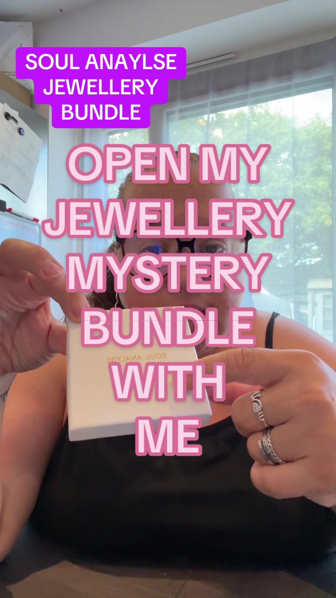 TikTok post by @life_with_bex for Soul Analyse. Caption reads: [...] affirmation Jewellery Bundle from @Soul....