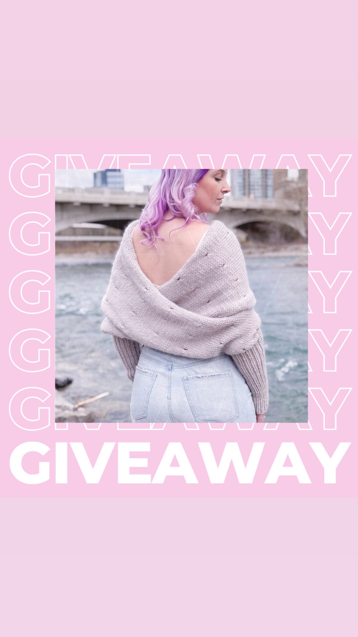 Instagram post by @knitatude for We Are Knitters. Caption reads: ✨ GIVEAWAY CLOSED✨

Congratulations....