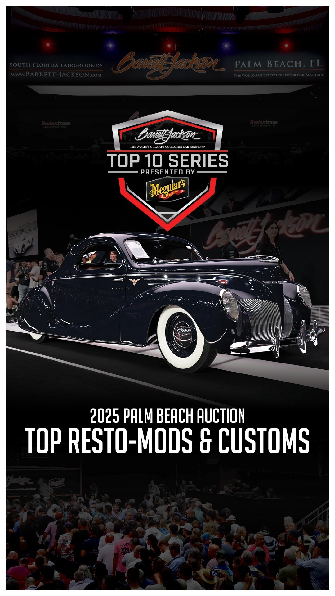 Instagram post by @the_real_hoovies_garage for Meguiar’s. Caption reads: It's Top 10 Tuesday! Join Tyler Hoover for a look....