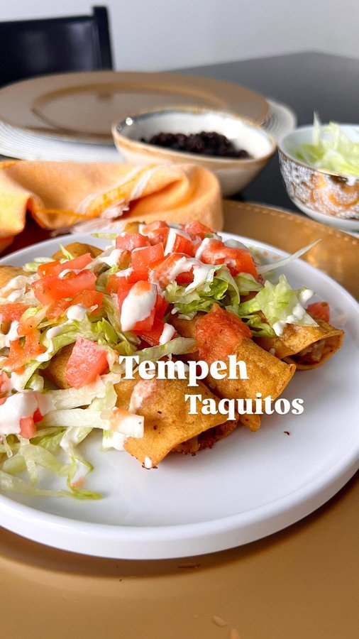 Instagram post by @ratedvfood for LightLife. Caption reads: Recipe below Recipe below: If you’re craving a....