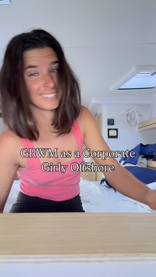 Instagram post by @colebraueroceanracing for Fidelity Investments. Caption reads: 🤣 even when I’m working I’m working 💪🏼 

Thank....