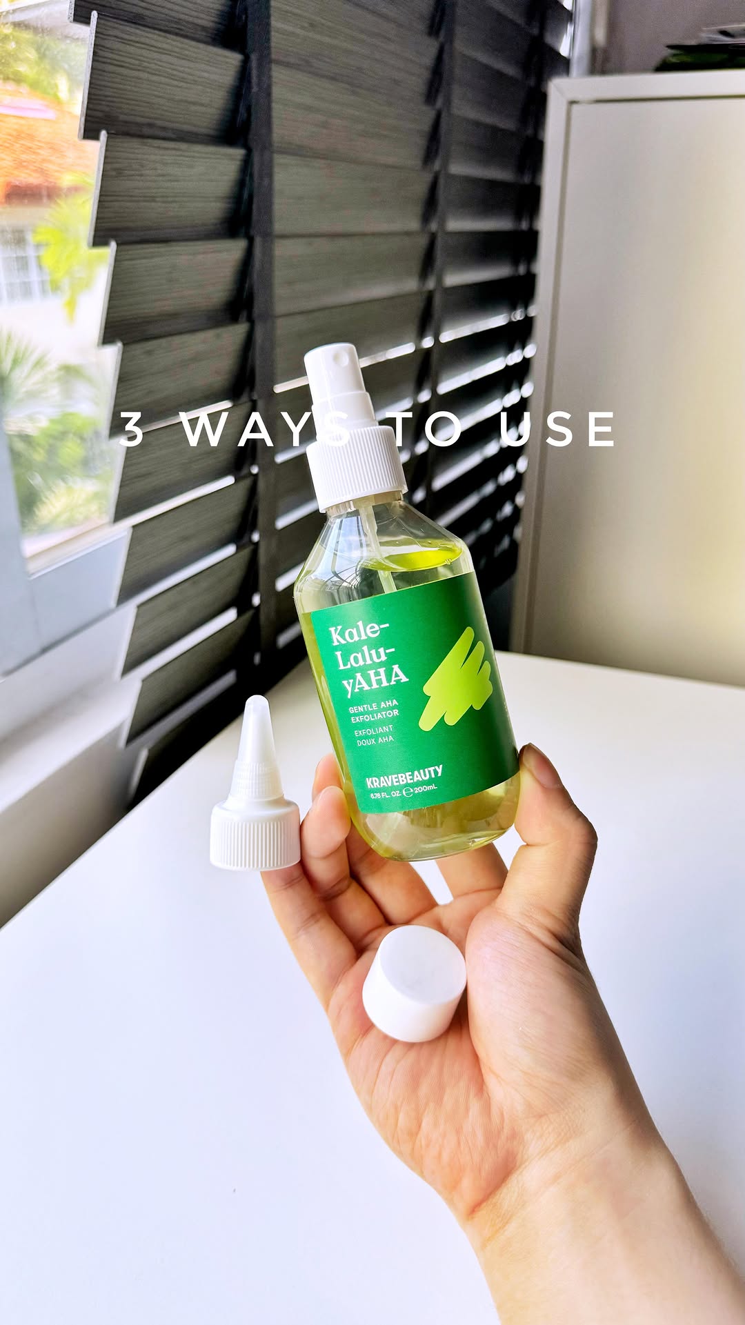 Instagram post by @skin.ken for KraveBeauty. Caption reads: Glycolic acid 

Glycolic acid is honestly one of....