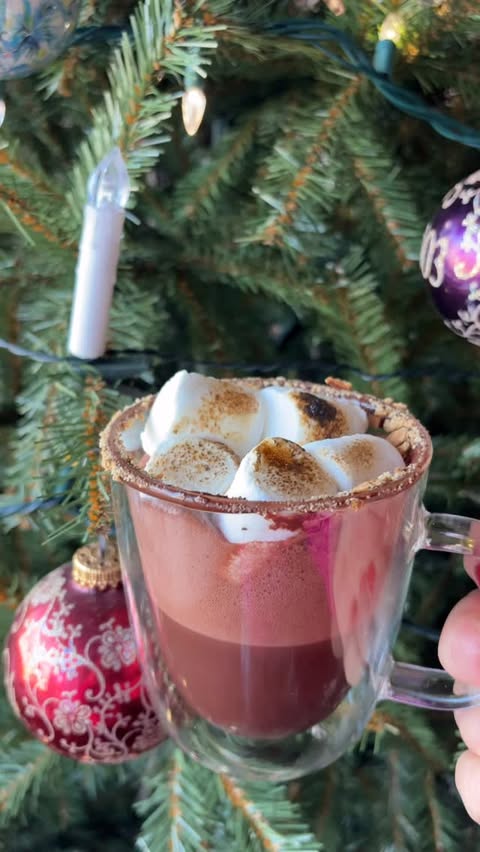 Instagram post by @aperfectfeast for AMZCHEF. Caption reads: [...] treat—marshmallows and all—thanks to my....