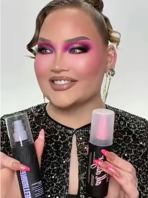 TikTok post by @nikkietutorials for MCoBeauty. Caption reads: @MCoBeauty really said: “HERE! -Damn…” 😂 they....