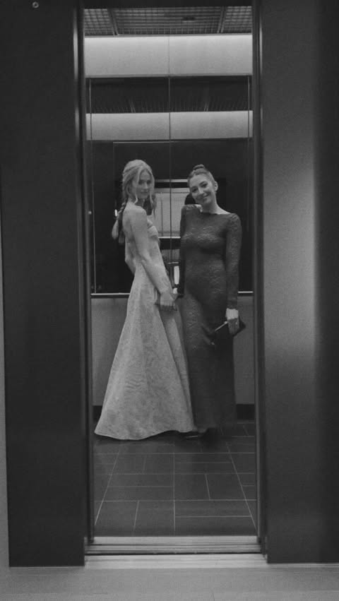 Instagram post by @katelove for Brunello Cucinelli. Caption reads: Girls date night #BrunelloMovie.