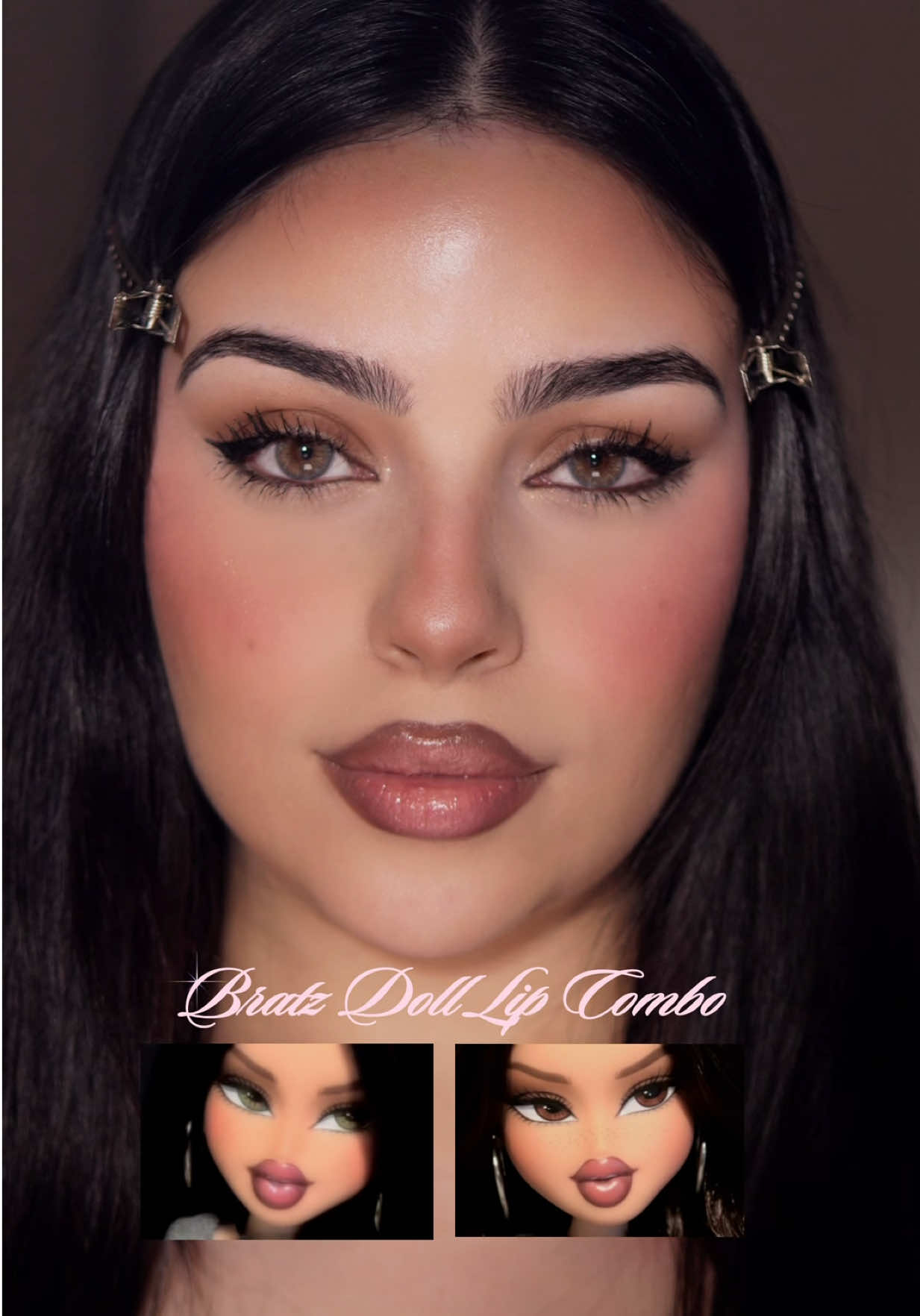 TikTok post by @sewargharz for Maybelline Arabia. Caption reads: [...] lips but make it Maybelline 💋✨ @Maybelline....