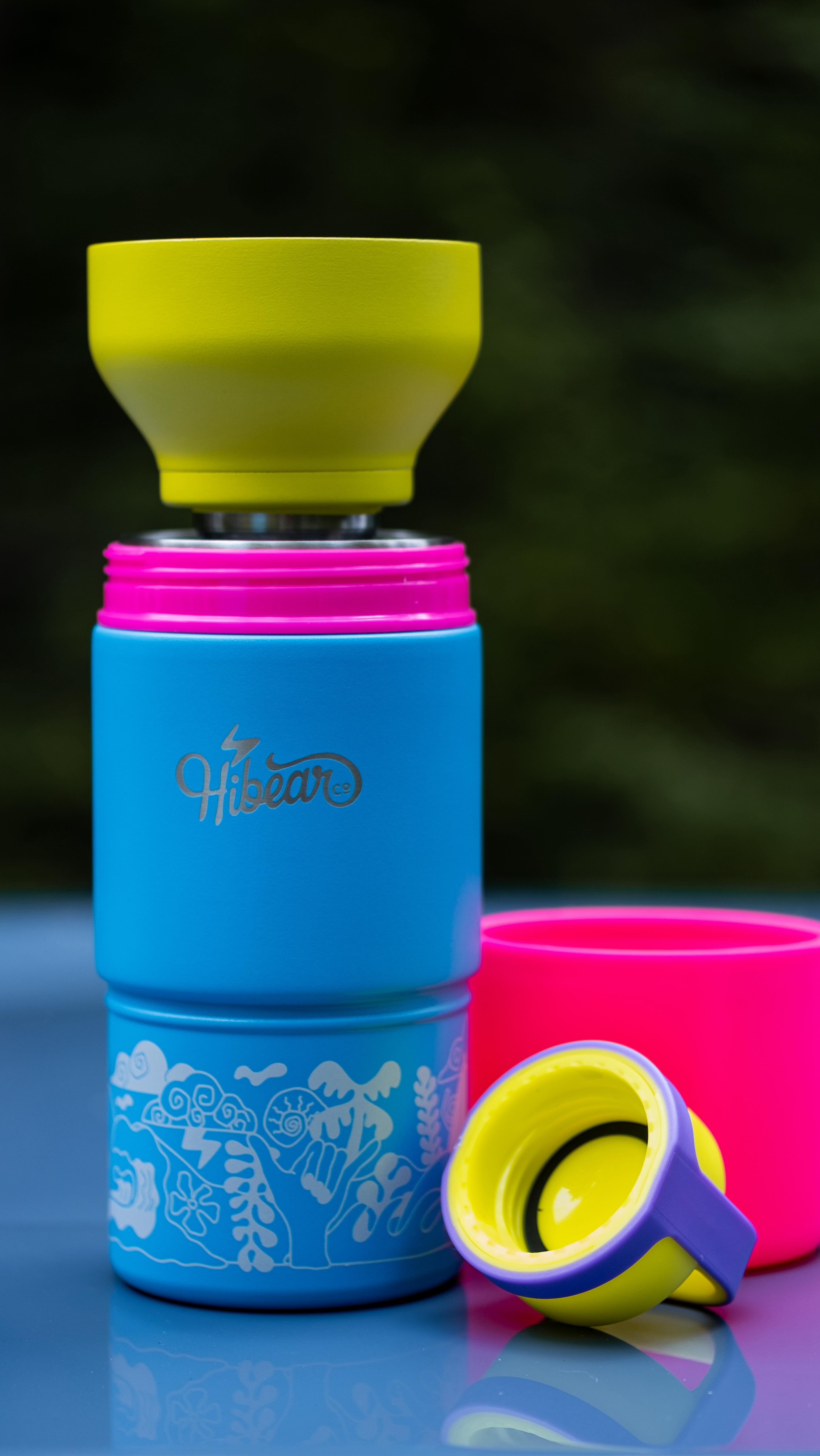 Instagram post by @runwithwild for Hibear. Caption reads: [...] Your Outdoor Experience: Partner with Hibear....