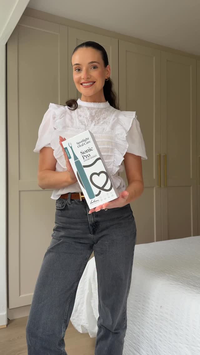 Instagram post by @eimearoshea__ for Spotlight Oral Care. Caption reads: AD | Spotlight have just dropped the Limited....