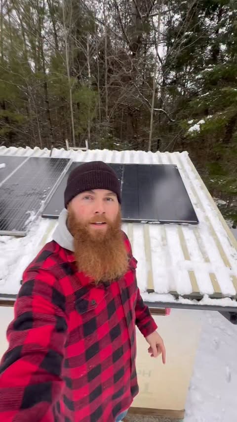 Instagram post by @snowstead for Renogy. Caption reads: Did you know this? ☀️ Not all solar panels are....