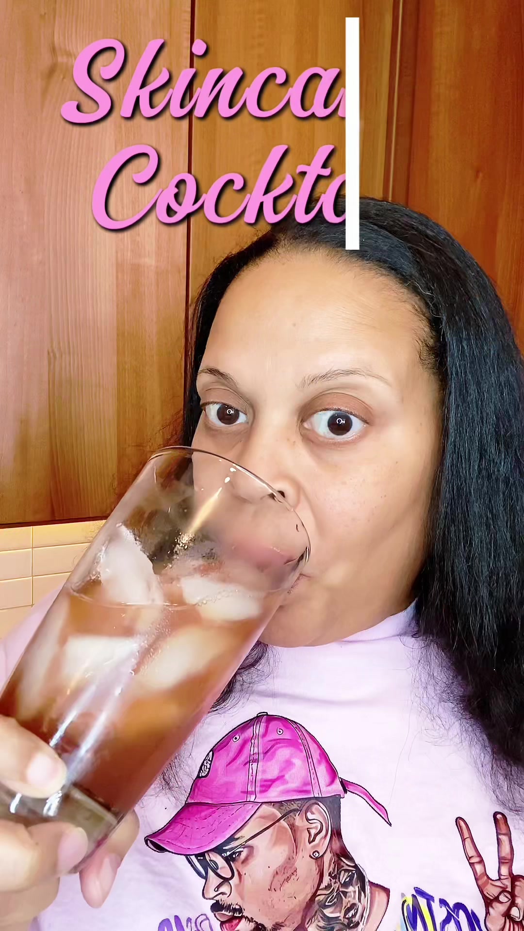 TikTok post by @heyitskisha76 for NatureWise. Caption reads: [...] #skincareasmr #collagenvitaminc @NatureWise.