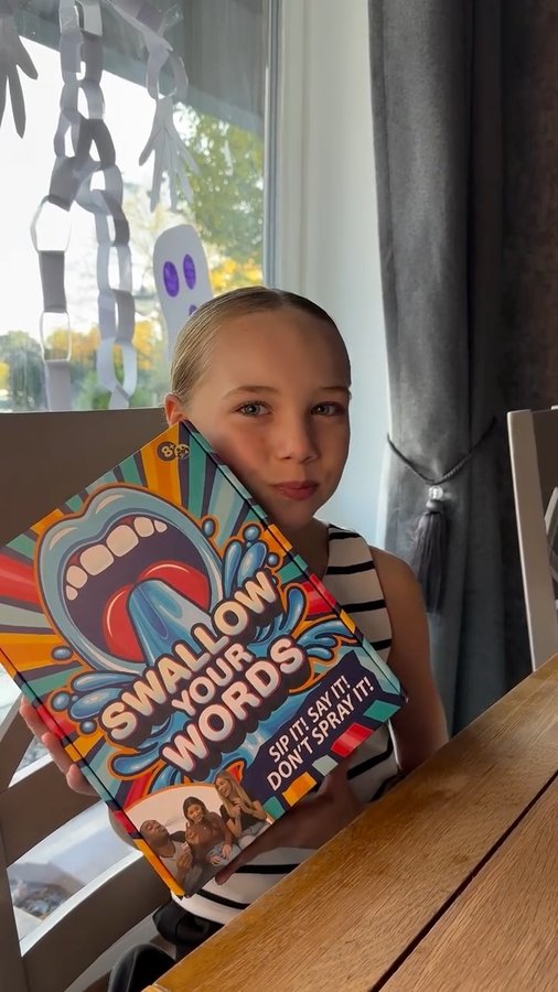 Instagram post by @bonnie.connelly9 for Wire PR. Caption reads: #ad Swallow your words — we tried to say it, not....