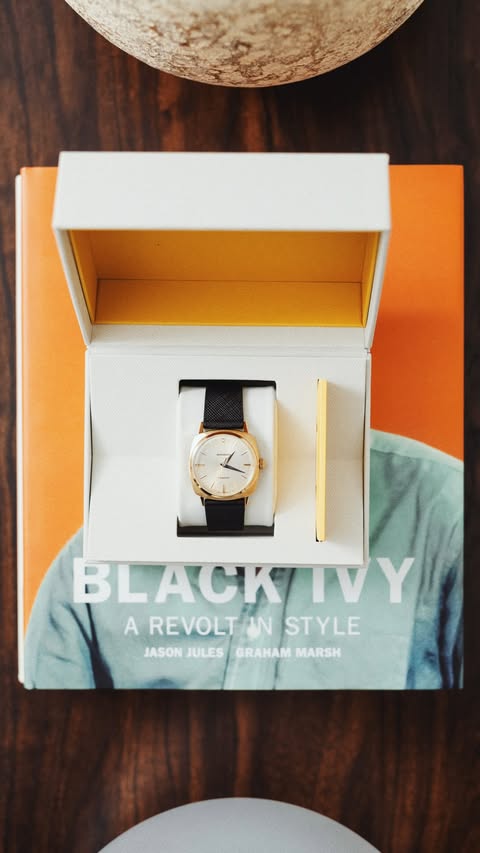 Instagram post by @thecreativegentleman for Movado. Caption reads: [...] that’s both elegant and versatile? The....