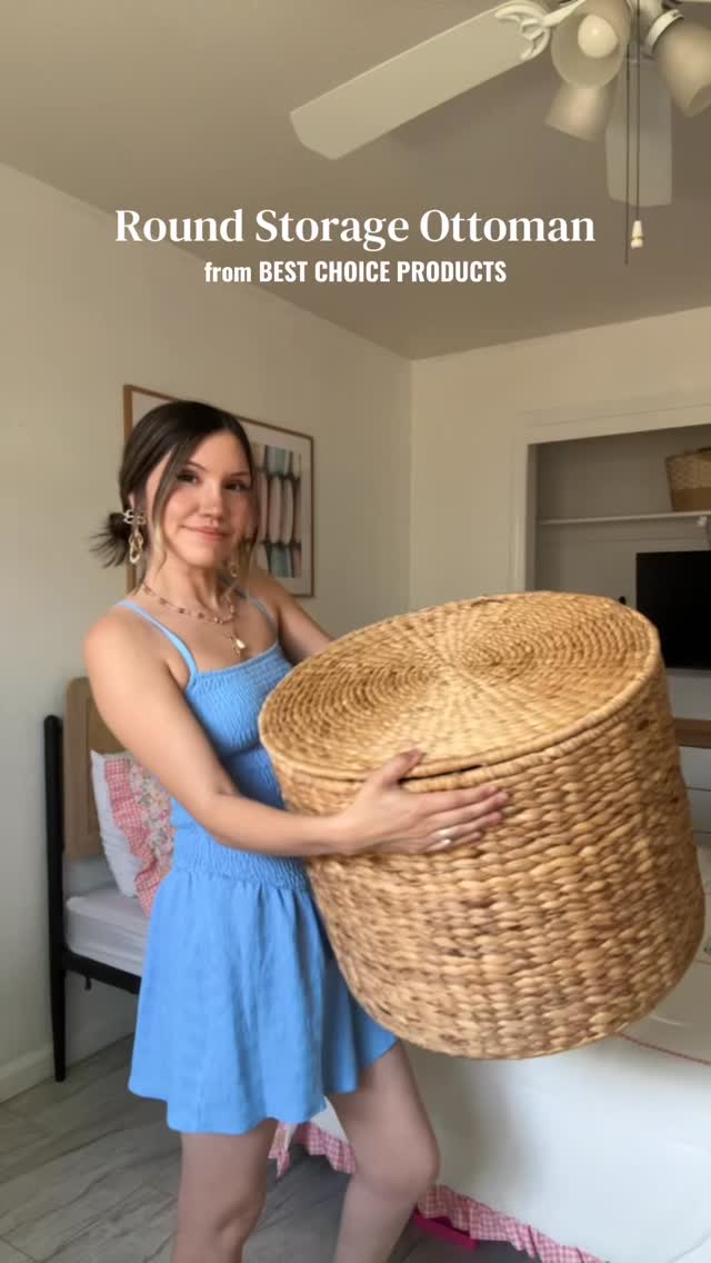 Instagram post by @runningwwild for Best Choice Products. Caption reads: Storage is a MUST with kids 🧺 I recently added....