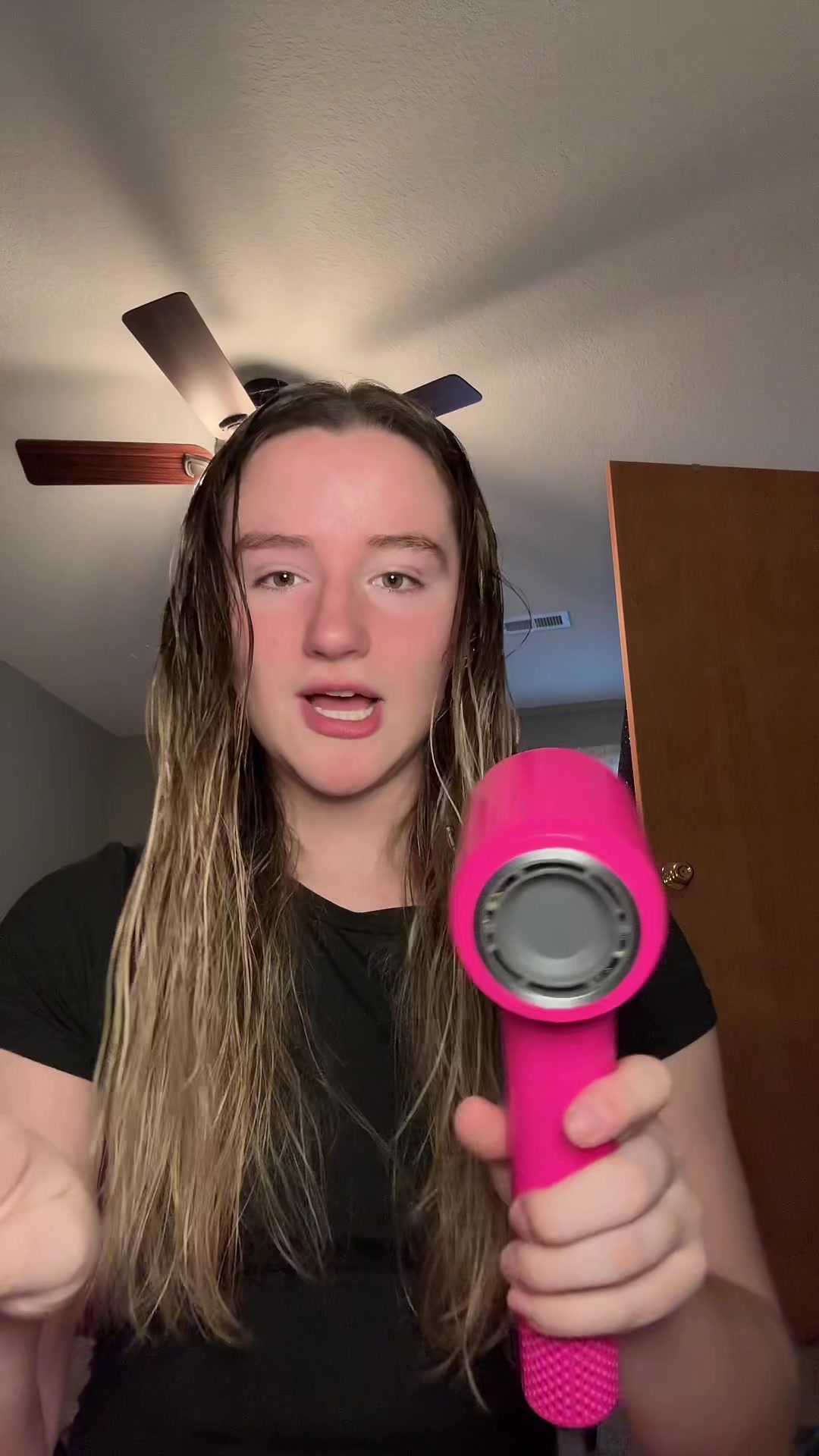 TikTok post by @samanthaugccreator for Tideway. Caption reads: @Tideway #browdryer #hair #beauty #christmas .