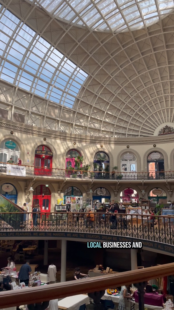 Instagram post by @beccabutcherx for DASH Water. Caption reads: pr 🌿 Leeds mindful sustainable independent local....