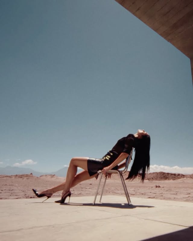 Instagram post by @dualipa for YSL Beauty. Caption reads: This freedom tastes different. The new LIBRE Berry....