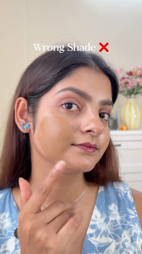 Instagram post by @bidiishaadas for KIRO. Caption reads: [...] can customise your foundation shade with....