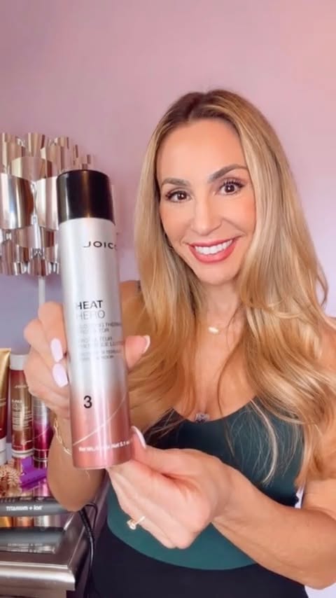 Instagram post by @vidabeautybabe for Joico. Caption reads: #JoicoPartner Meet “The Perky Ponytail” - my [...].