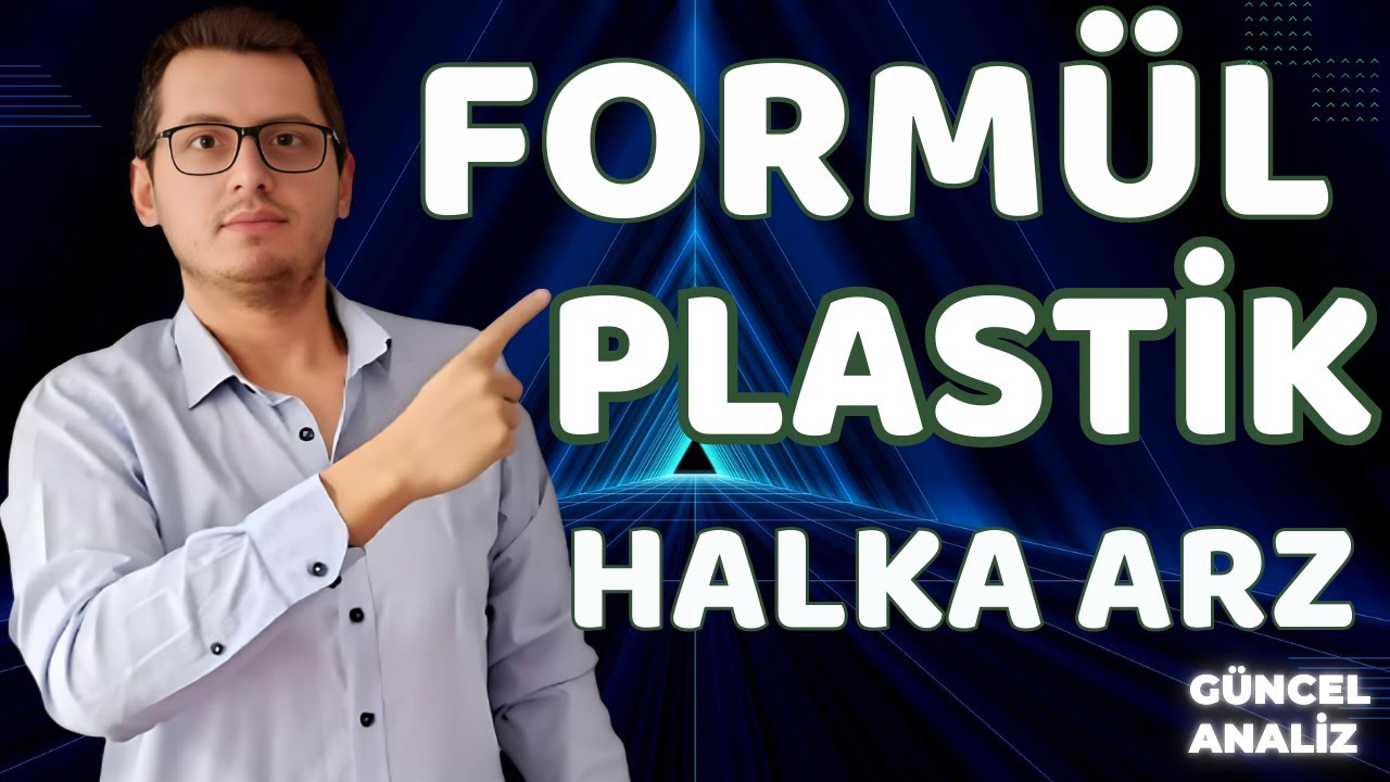 YouTube post by @SerbestPiyasaAnaliz for Udemy. Caption reads: FORMULA PLASTICS IPO | FORMULA PLASTICS METAL....