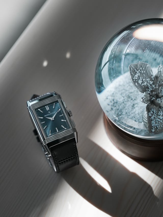 Instagram post by @dowoo1950 for Jaeger-LeCoultre. Caption reads: Today’s wrist shot! Jaeger-LeCoultre Reverso....