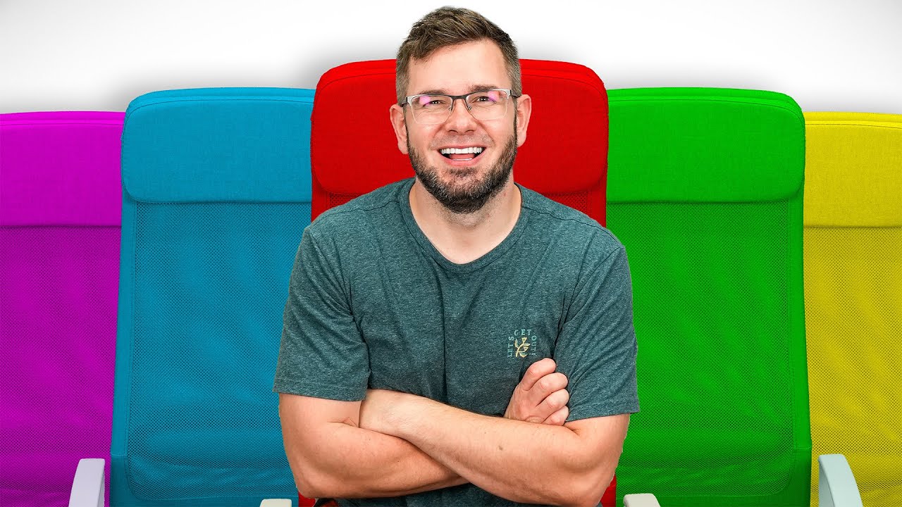 YouTube post by @Ziemniak for Goldsaver. Caption reads: I BOUGHT ALL THE MARKUS FROM IKEA.