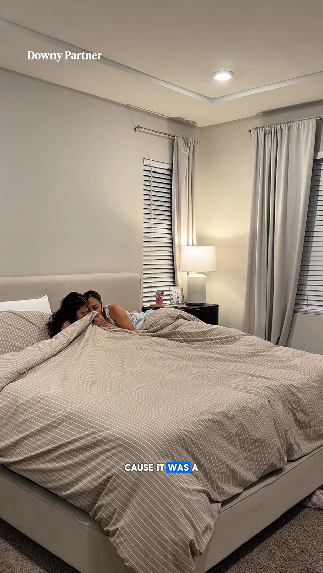 Instagram post by @gracielavx for downy. Caption reads: fresh, soft, and always reliable #DownyPartner I....