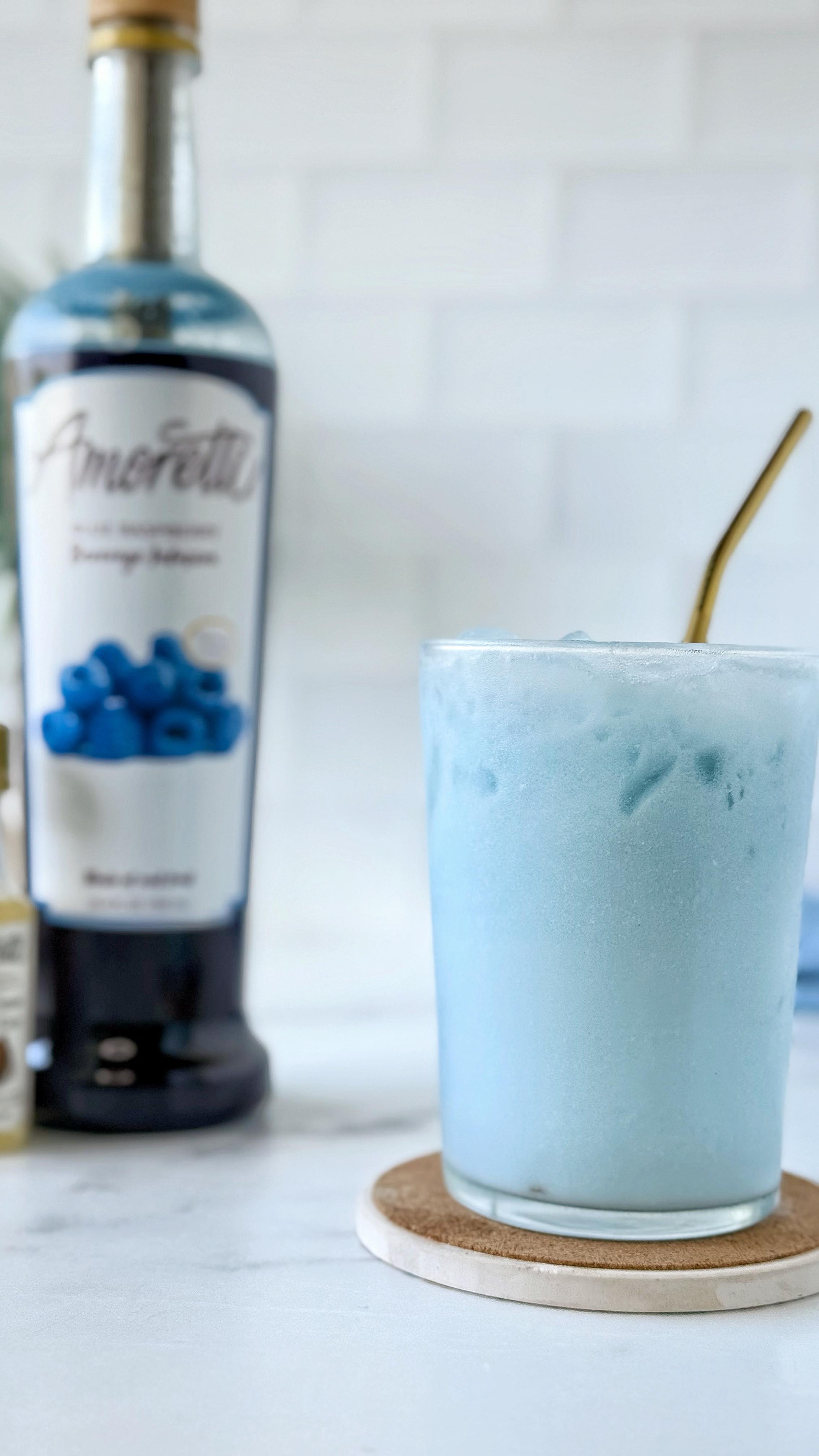 Instagram post by @sugarpusher for Amoretti. Caption reads: Serving up some “secret lives” vibes with this....