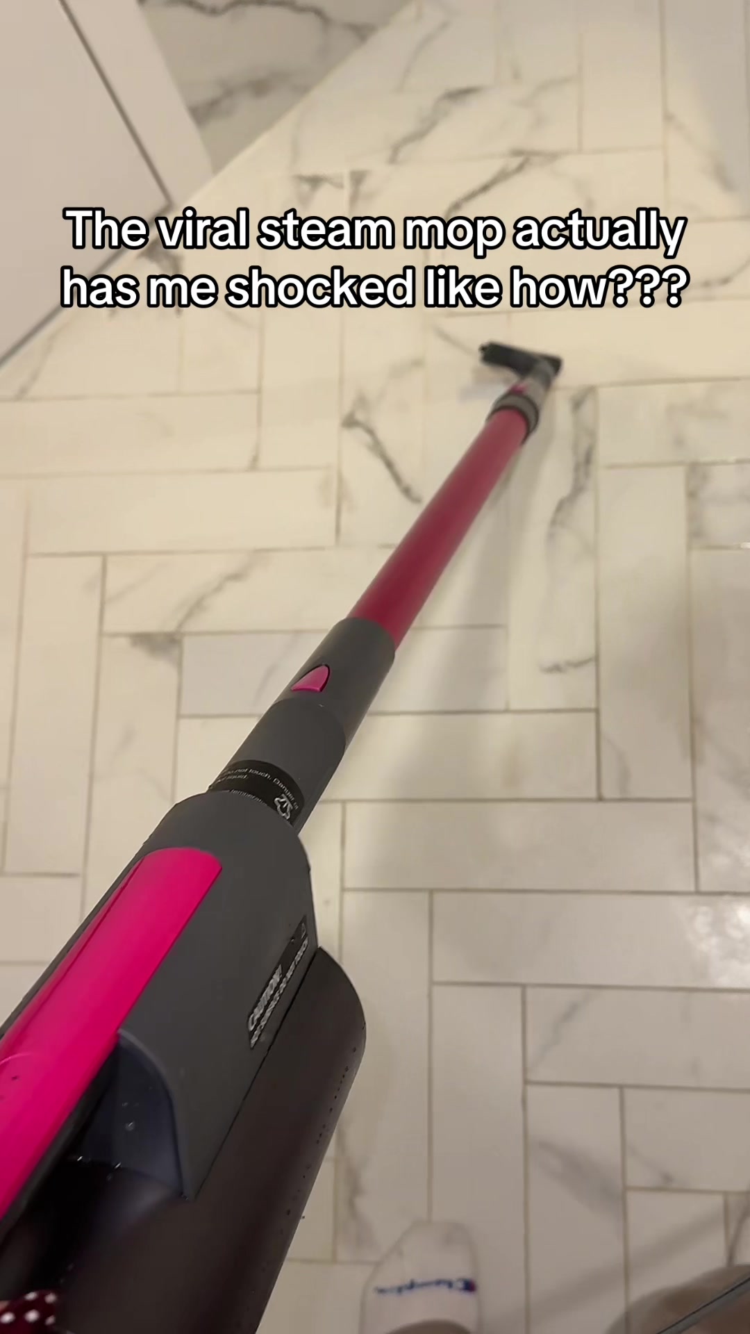 TikTok post by @kseniasenn for Schenley. Caption reads: [...] mop, it is DEFINITELY worth it!!! @schenley....