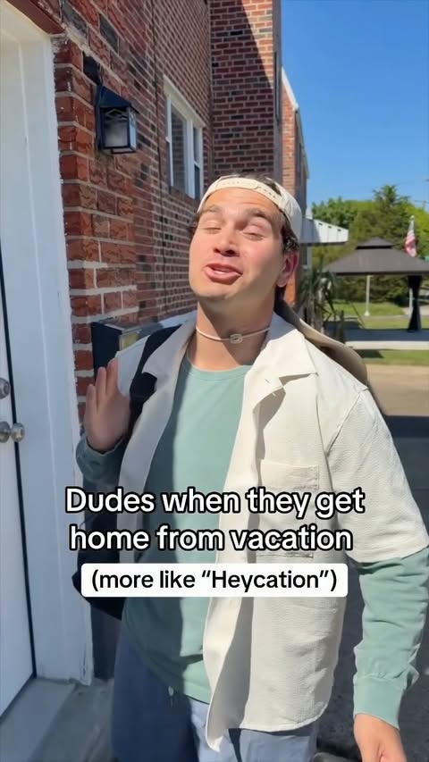 Instagram post by @sayburm for HEYDUDE. Caption reads: Needed that Heycation #ad #HEYDUDEPartner.