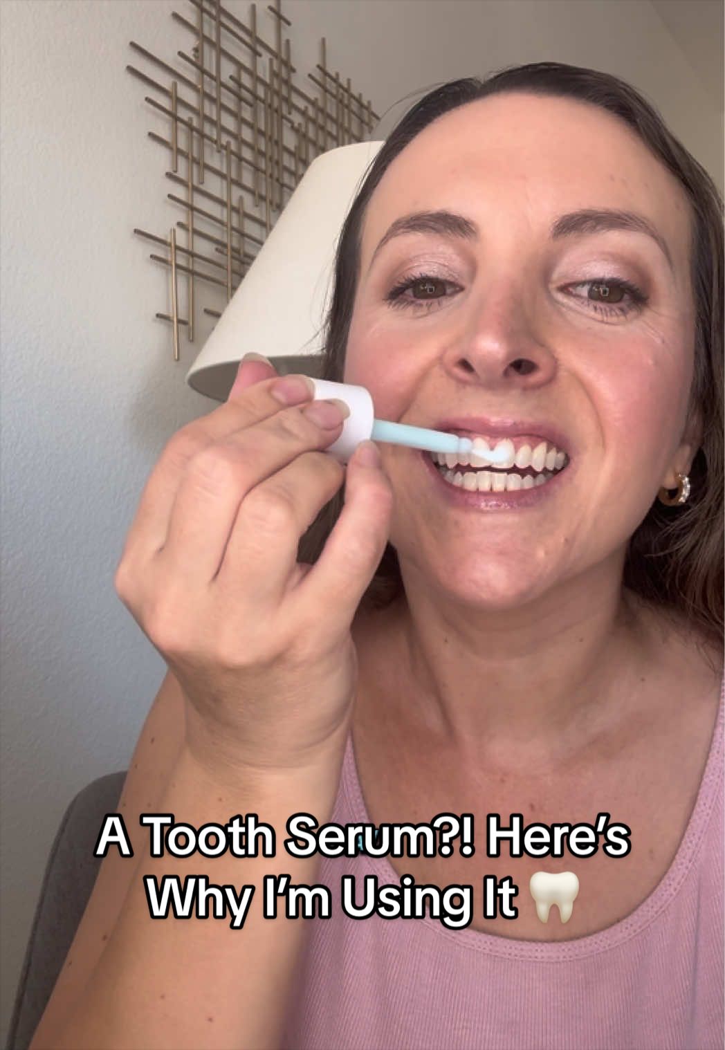 TikTok post by @jen_rinaldi for CEELIKE & MSDRWIKEY Oral Care. Caption reads: [...] one surprised me! 🦷✨ The @CEELIKE &....