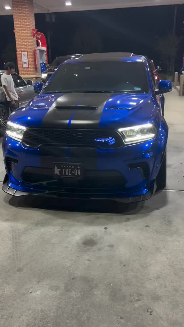 Instagram post by @eastcoastdurangosmedia for Mopar. Caption reads: •
Which one are you taking 🤔

Hellcat Durango....