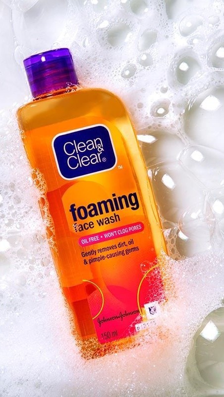 Instagram post by @skincareroutine______ for Clean & Clear. Caption reads: Big day ahead? Even one pimple feels like the end....