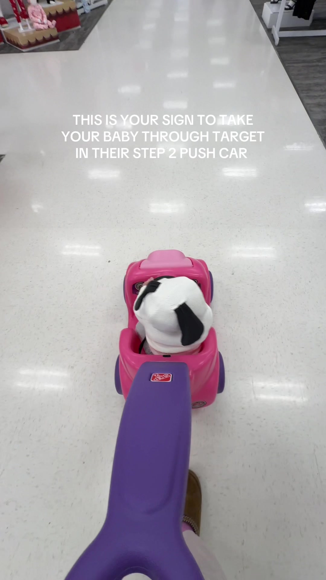 TikTok post by @camryn.mckerley for Step2. Caption reads: [...] from Hanna Andersson 🥹 @target....