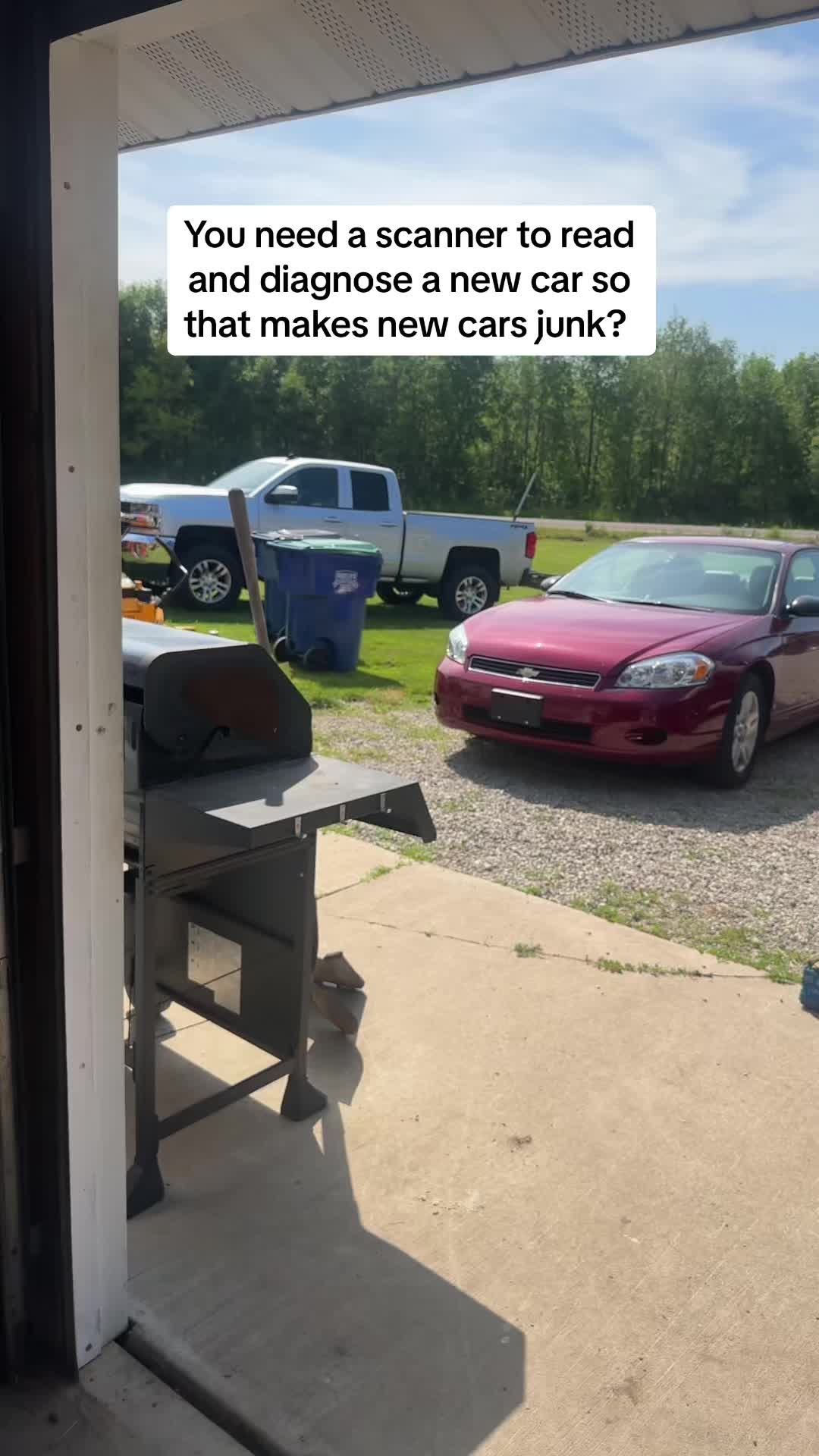 TikTok post by @trev_dogthegreat for Topdon. Caption reads: [...] to work on and diagnose and now with @Topdon....