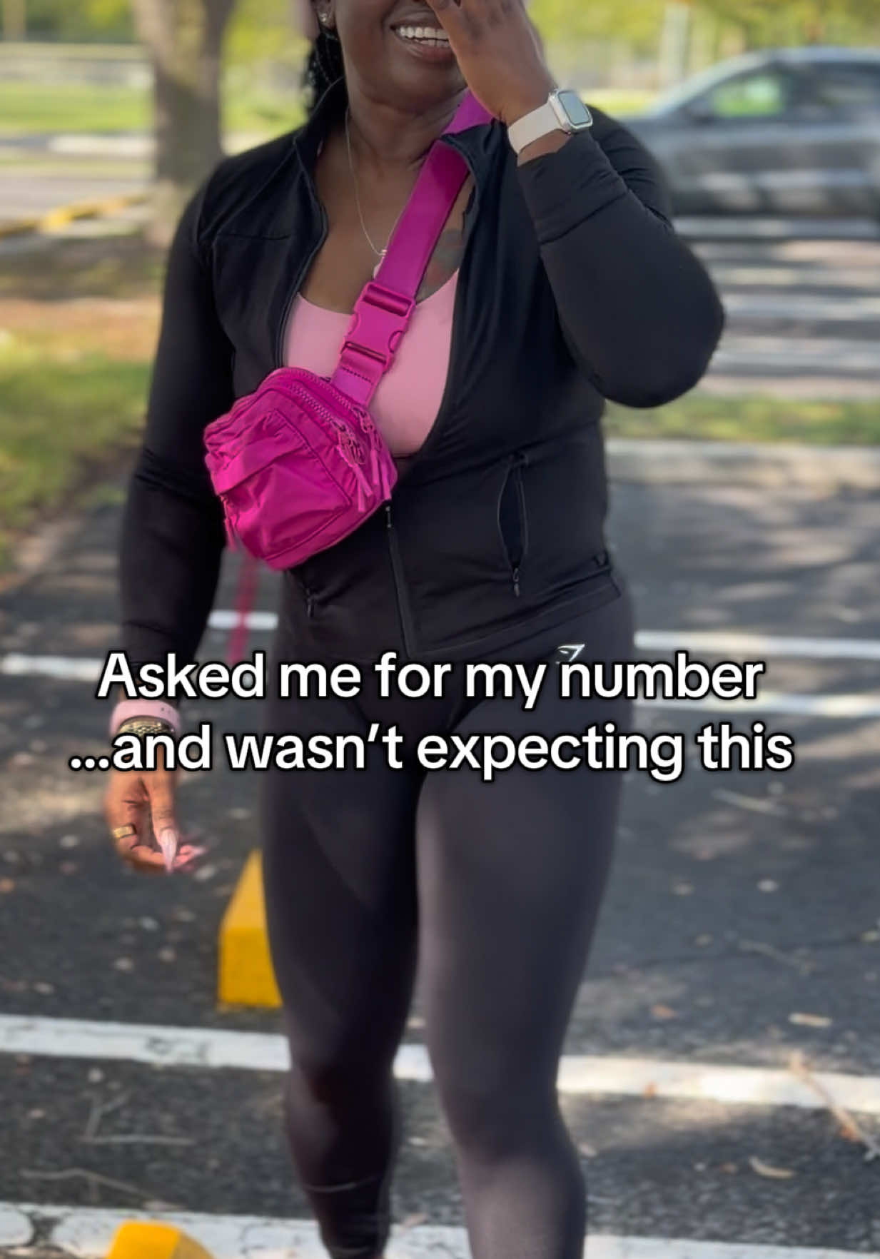 TikTok post by @msnaturallykris for Dotcards. Caption reads: If you’re still exchanging contact info the old....