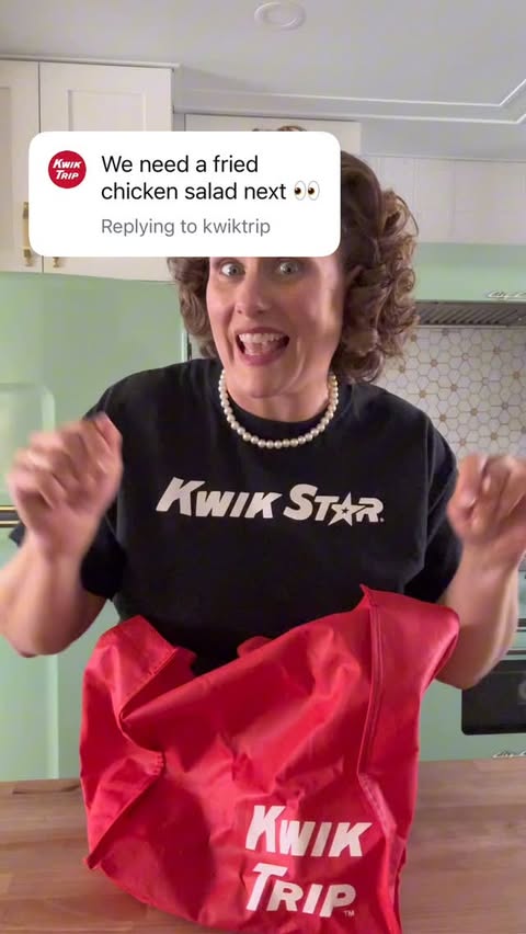 Instagram post by @thatmidwesternmom for Kwik Trip. Caption reads: Replying to @Kwik Trip it’s the best time of the....